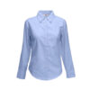 Blusa M/Larga Oxford  Celeste