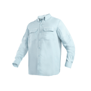Camisa Jubae Ripstop Outwork Hombre Celeste / Beige