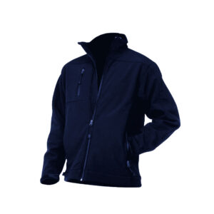 Chaqueta Softshell Premium Manga Larga Azul