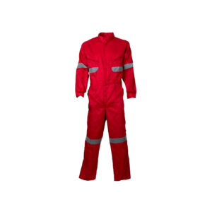 Alternative view of Overol Gabardina con Reflectante Rojo