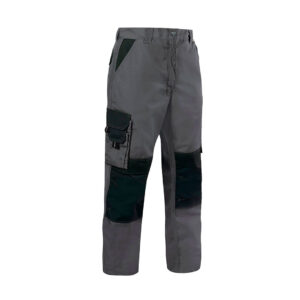 Pantalón Rodilla Reforzada Alerce Hombre Gris / Negro