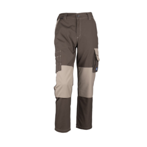 Pantalón Cargo Alerce Bicolor Rodilla Reforzada Café / Beige