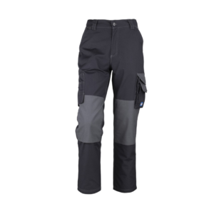 Pantalón Cargo Alerce Bicolor Rodilla Reforzada Gris Oscuro / Gris