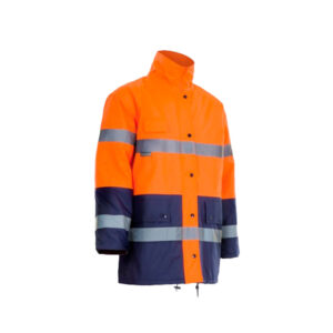 Parka Alta Visibilidad Naranja / Azul
