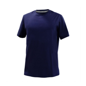Polera Hombre Essential Soft Manga Corta Azul Marino