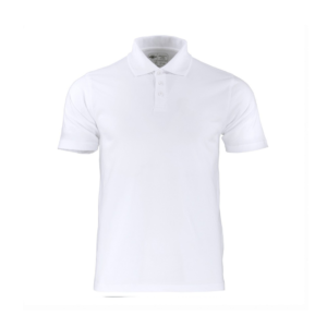 Polera Hombre Polo Dryfresh-Smooth Manga Corta Blanca