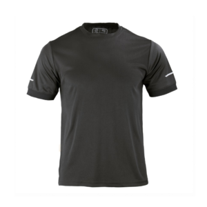 Polera Hombre Work Dry Manga Corta Negra