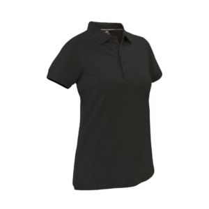Polera Polo Dryfresh Manga Corta Mujer Negra