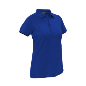Polera Polo Dryfresh Manga Corta Mujer Azul Royal