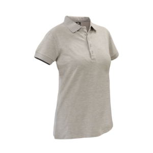 Polera Polo Dryfresh Manga Corta Mujer Gris