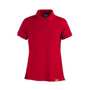 Polera Polo Manga Corta Mujer Super Premiumr Roja