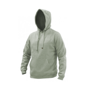 Polerón Hoodie Canguro Unisex Gris