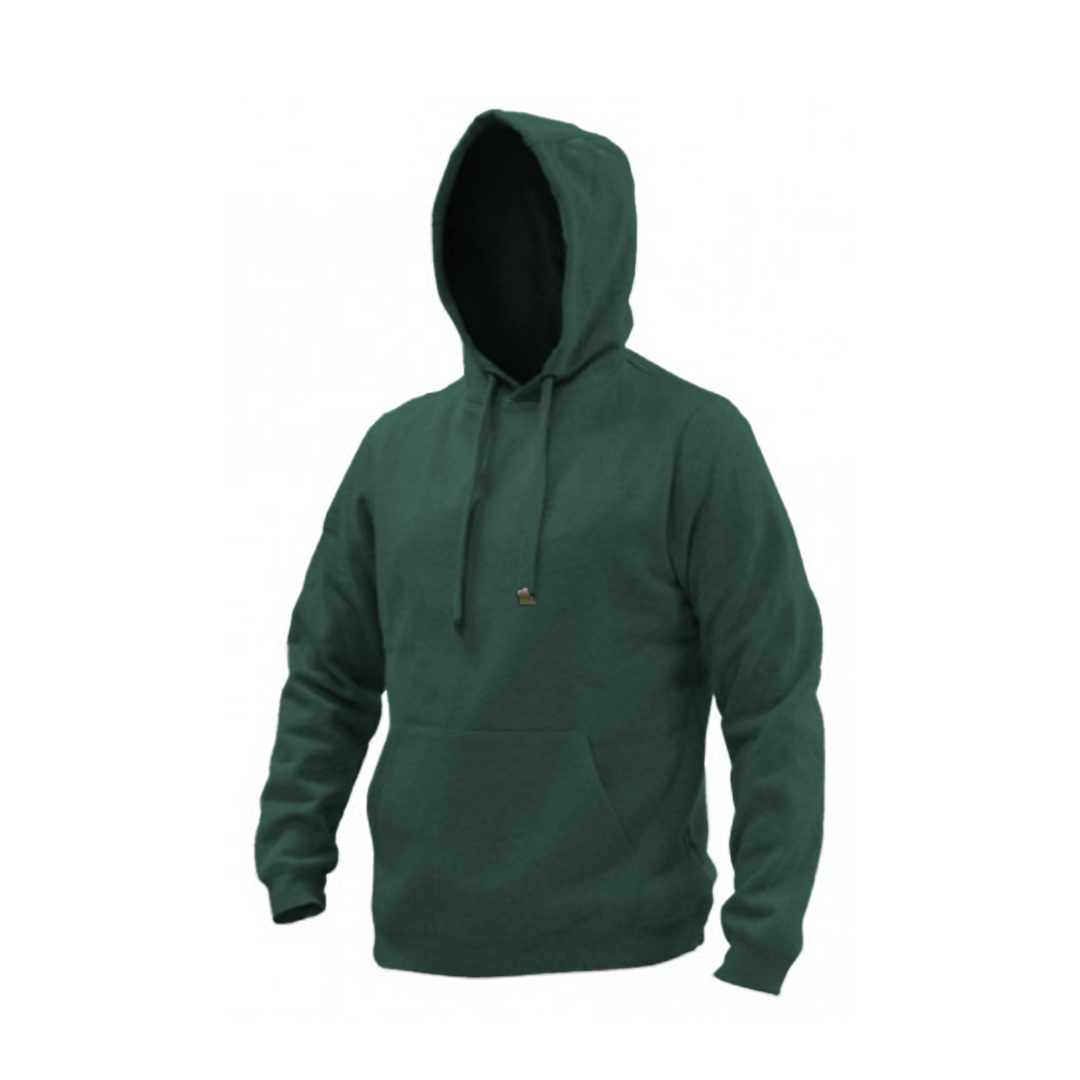 Polerón Hoodie Canguro Unisex Verde
