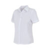 Blusa Clásica Manga Corta Blanca