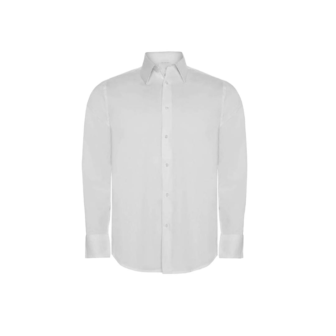 Camisa Clásica Blanca Manga Larga